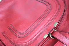 Chloe Medium Marcie Red Handbag