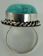 Silver and Natural Stone