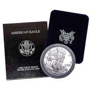 1996 Proof Silver Eagle, OGP