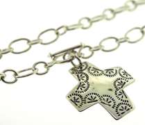 Vintage Seed Pearl Moon and Star Necklace