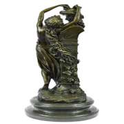 Frustration Satyr and Nymph Nude Bronze Sculpture