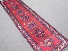Semi Antique Persian Hamedan 12.8x3.7