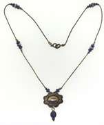 Sterling Silver Lapis Necklace