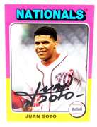2019 Juan Soto Rookie Baseball Card