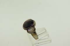 Sterling Silver Oval Shaped Aquamarine Ring