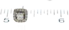 Elegant Vera Wang Diamond Stud w Sapp Stud