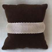 An Eye Catching Silver Color Mesh Bracelet