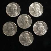 6 BU 1940 P Era Washington Quarters