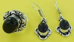 Silver and Natural Stone