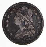 1834 Capped Bust Quarter - Circulated