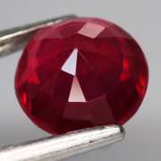 Gorgeous deep red 2.53ct Ruby solitaire