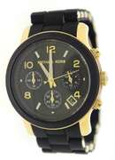 Micheal Kors Black Catwalk Chrono Watch