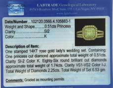 Dazzling Rose Gold 2.25ct Diamond Engagement Ring