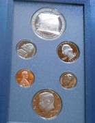 1987 Prestige Set, w/ Sil Dollar