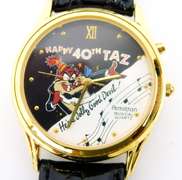1994 Looney Tunes TAZ Watch w/Box, Runs