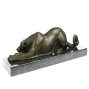 Loving Greyhound Dog Bronze Sculpture