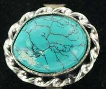 Silver and Natural Stone