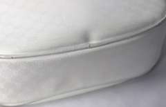 Vintage Gucci Debby White Monogram Crossbody