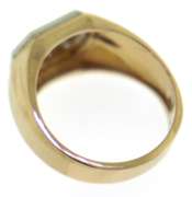 Gent's Yellow Gold Diamond Ring