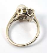 Organic WG Pearl & Diamond Ring