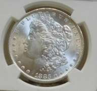 1883-O Morgan Dol NGC MS-63