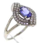 Luxurious Platinum Marquise Diamond Bridal Set