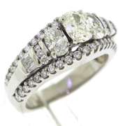 Glowing 2.25cts Diamond Wedding Ring