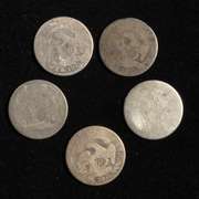 5 Bust Dimes