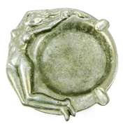 Fabulous Large Art Nouveau Nude Goddess Ashtray