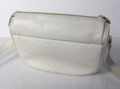 Vintage Gucci Debby White Monogram Crossbody