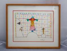 PETER MAX QUADRILLAGE