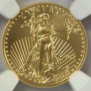 First Releases 2017 $5 American Gold Eagle. NGC MS70