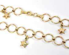 Fun Anklet with Stars