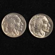 1935 And 1936 S Gem Frosty BU Buffalo Nickel