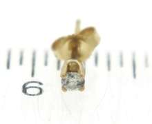 Classic Round Brilliant Cut Diamond Stud Earrings
