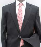 Super Fine Quality Black Color Italian Suit By Galante