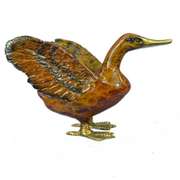 Duck Bronze Figurine