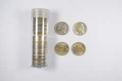 (Lot 40) ROLL 1943-P Jefferson Wartime Nickels - 35% Silver
