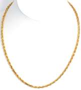 Thick Rope Style 14KT Necklace