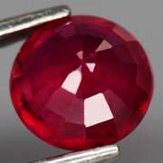 Beautiful deep red 1.19ct Ruby solitaire