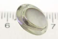 Sterling Silver Oval Mop Earrings