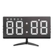 Frameless Mirror Touch Control Digital Alarm Clock