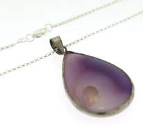 Vintage Seed Pearl Moon and Star Necklace