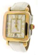 Michelle Deco Madison Two Tone Diamond Dial Watch