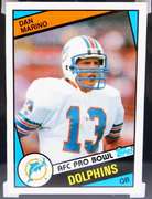 Rare 1984 Dan Marino Graded Rookie Football Card