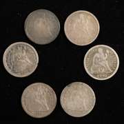 6 Seated Dimes