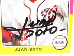 2019 Juan Soto Rookie Baseball Card