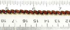 Gorgeous Marquise Garnet Yellow Gold Bracelet