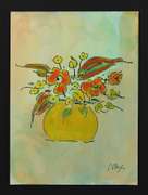 PETER MAX FLOWER VASE