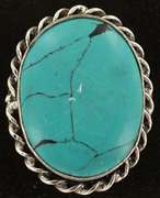 Silver and Natural Stone